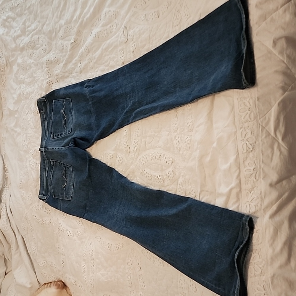 7 for All Mankind jeans with crystal detail